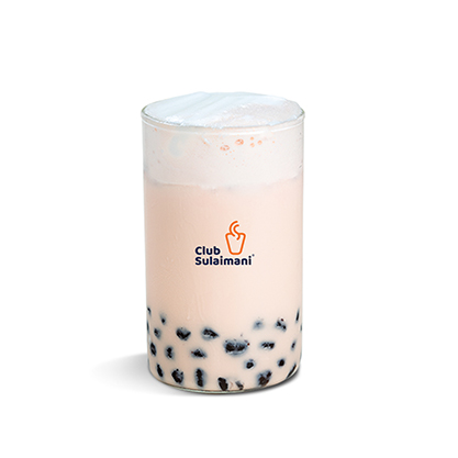 Caramel Cardamom Milk Bubble Tea